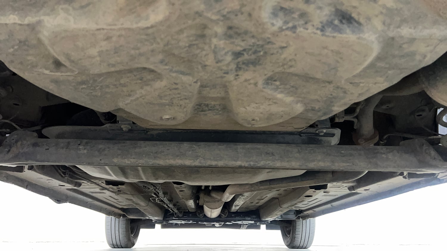 Used 2023 Tata Punch Adventure MT Petrol Manual extra REAR UNDERBODY VIEW (TAKEN FROM REAR)