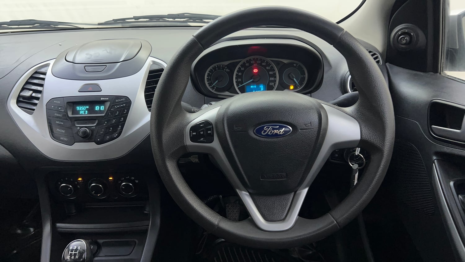 Used 2016 Ford Figo Trend 1.2 Ti-VCT Petrol Manual interior STEERING VIEW