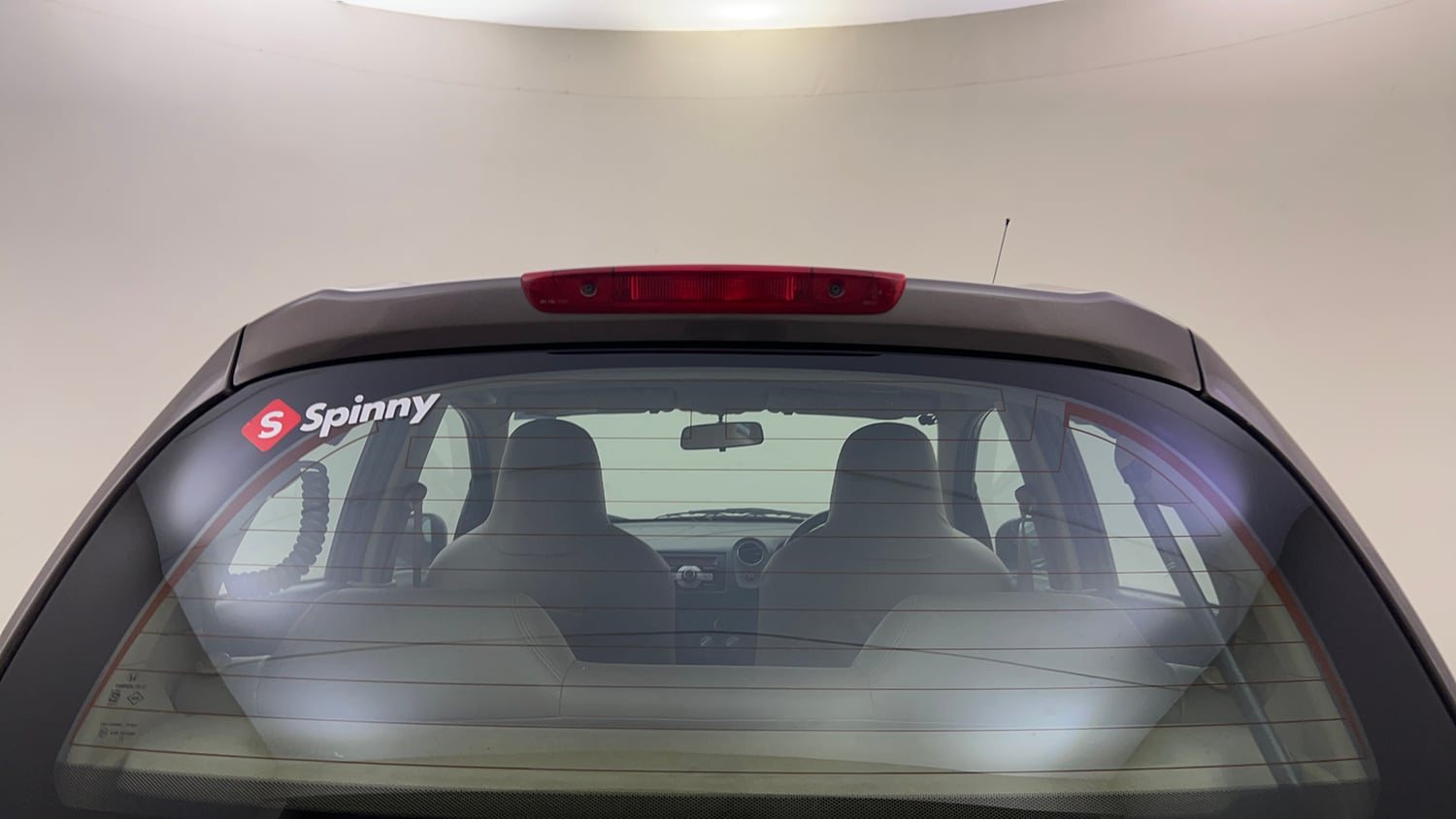 Used 2015 Honda Brio VX AT Petrol Automatic exterior BACK WINDSHIELD VIEW