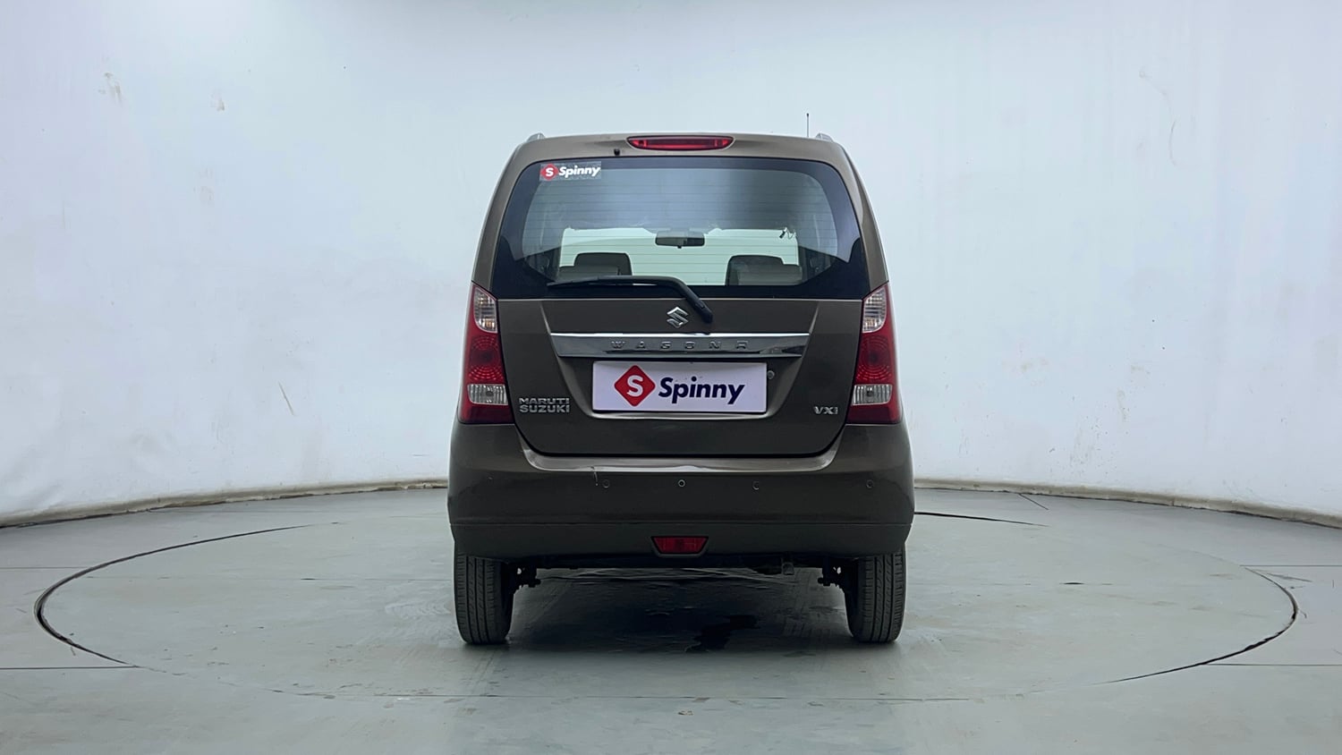 Used 2014 Maruti Suzuki Wagon R VXI Petrol Manual exterior BACK VIEW