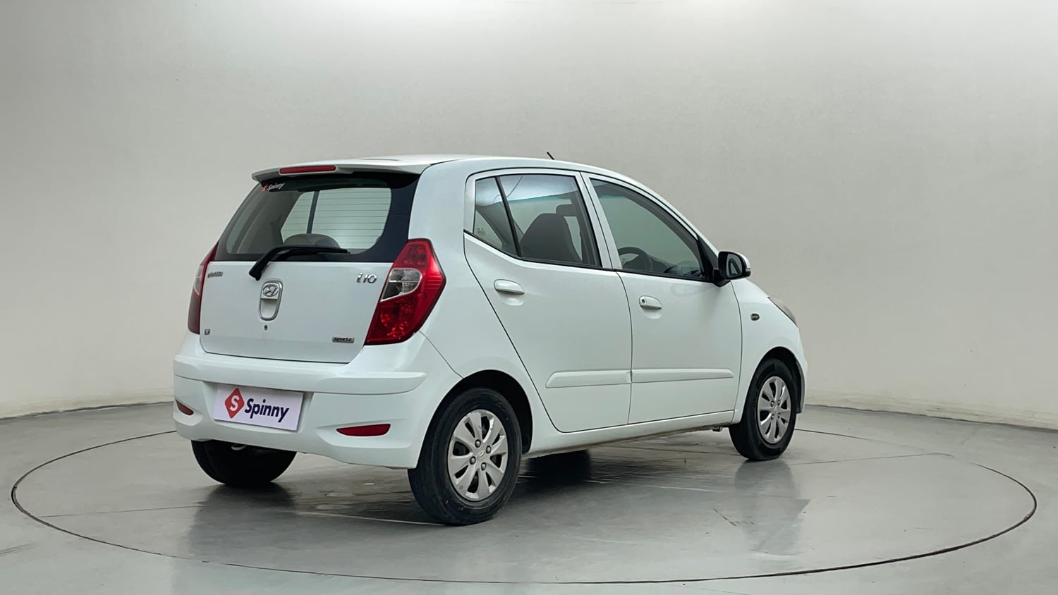 Used 2012 Hyundai i10 Sportz 1.2 Kappa2 Petrol Manual exterior RIGHT REAR CORNER VIEW