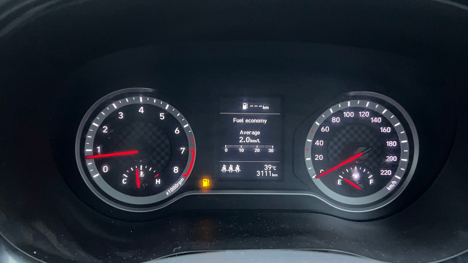 Used 2024 Hyundai Grand i10 Nios Sportz 1.2 Kappa VTVT Petrol Manual interior CLUSTERMETER VIEW