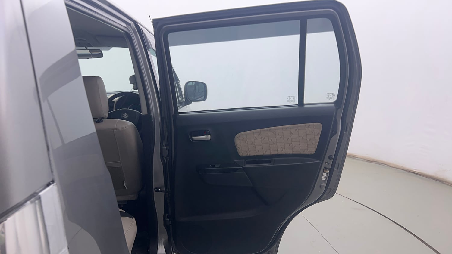 Used 2017 Maruti Suzuki Wagon R VXI+ Petrol Manual interior RIGHT REAR DOOR OPEN VIEW