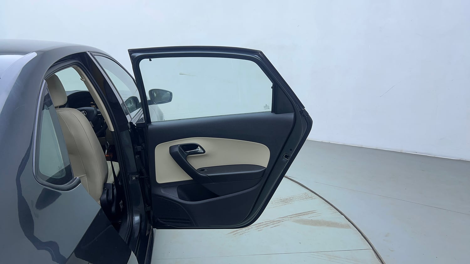 Used 2018 Skoda Rapid Style 1.6 MPI AT Petrol Automatic interior RIGHT REAR DOOR OPEN VIEW
