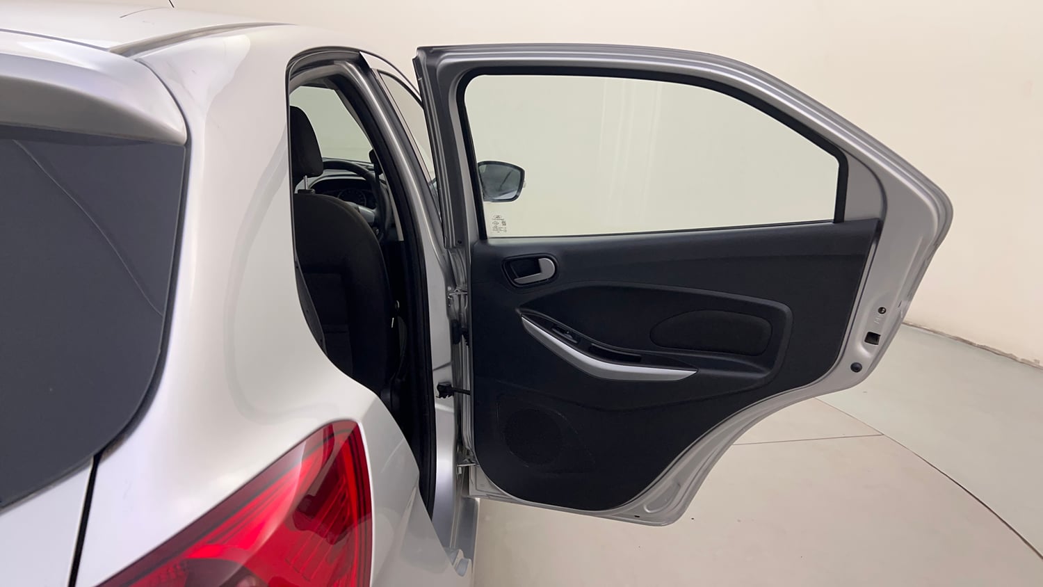 Used 2016 Ford Figo Trend 1.2 Ti-VCT Petrol Manual interior RIGHT REAR DOOR OPEN VIEW