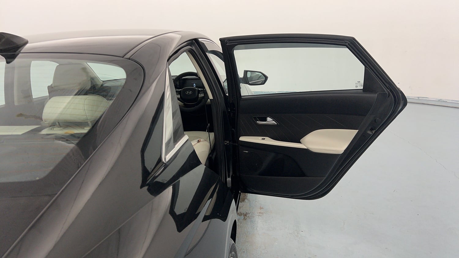 Used 2023 Hyundai Verna SX (O) 1.5 Petrol IVT Petrol Automatic interior RIGHT REAR DOOR OPEN VIEW