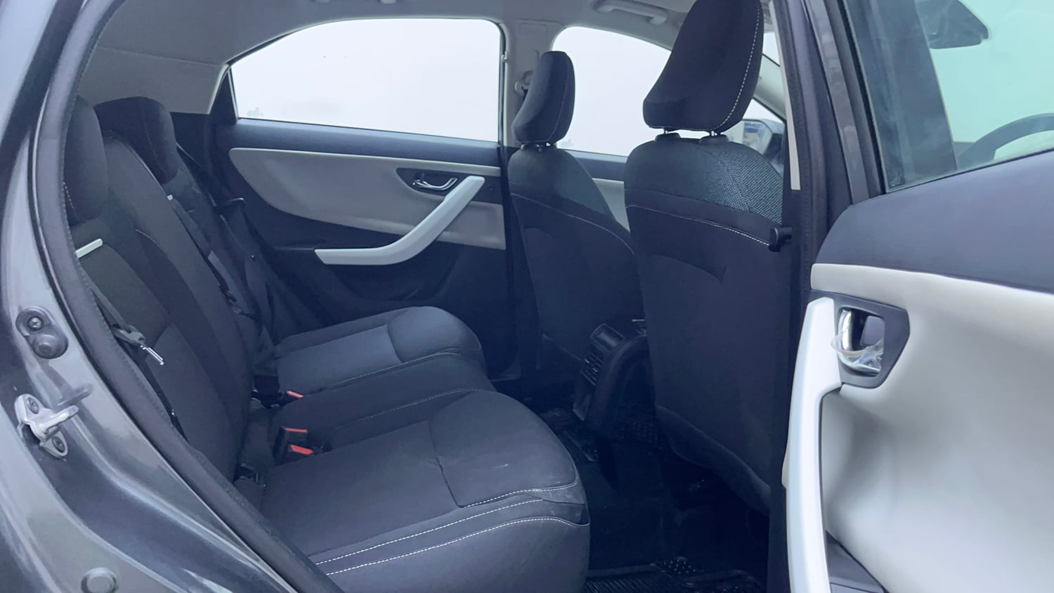 Used 2025 Tata Nexon Creative Plus 1.2 Revotron Petrol 7DCA DT Petrol Automatic interior RIGHT SIDE REAR DOOR CABIN VIEW