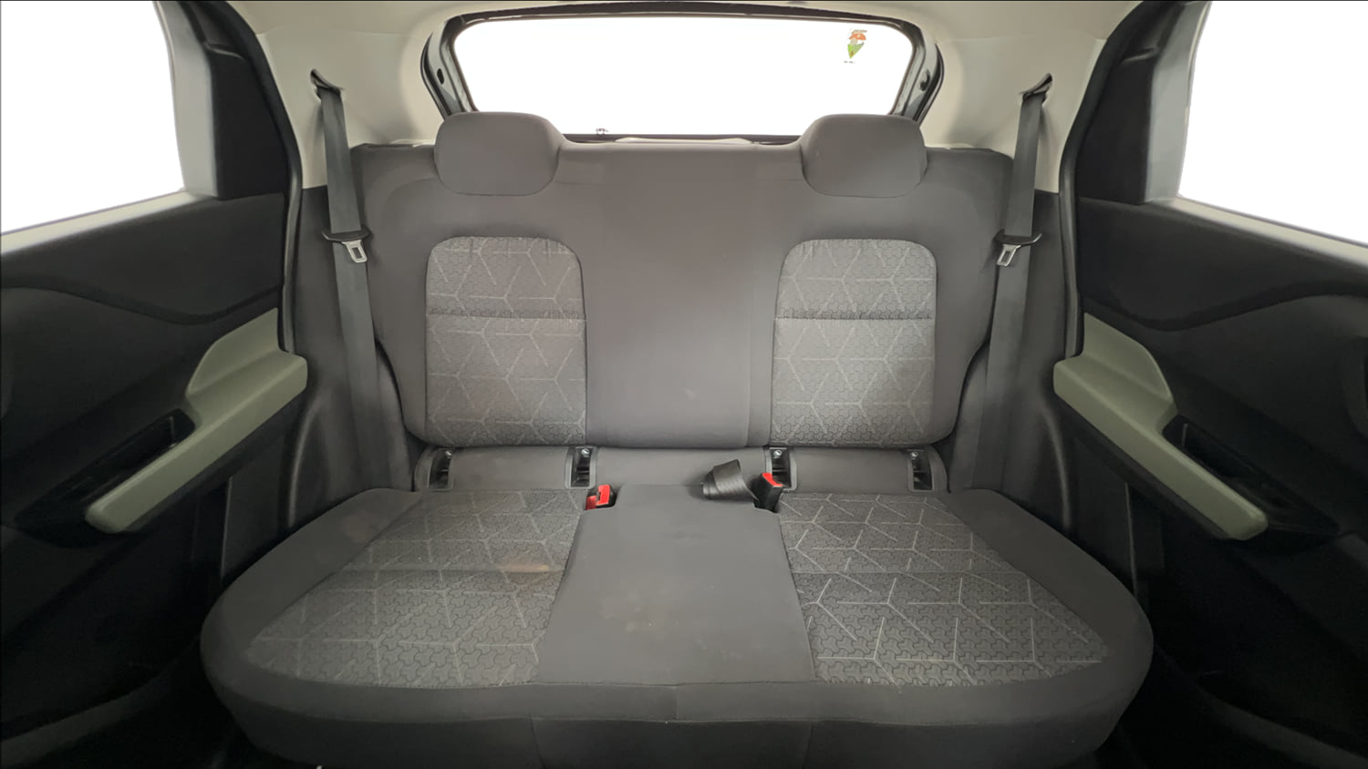 Used 2022 Tata Punch Adventure Rhythm Pack AMT Petrol Automatic interior REAR SEAT CONDITION VIEW