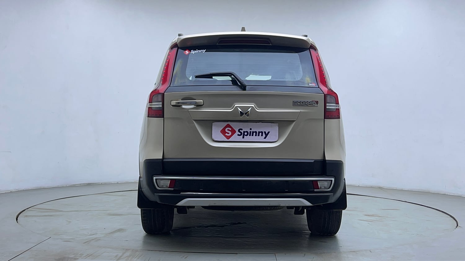 Used 2023 Mahindra Scorpio N Z8 L Petrol AT 6 STR Petrol Automatic exterior BACK VIEW