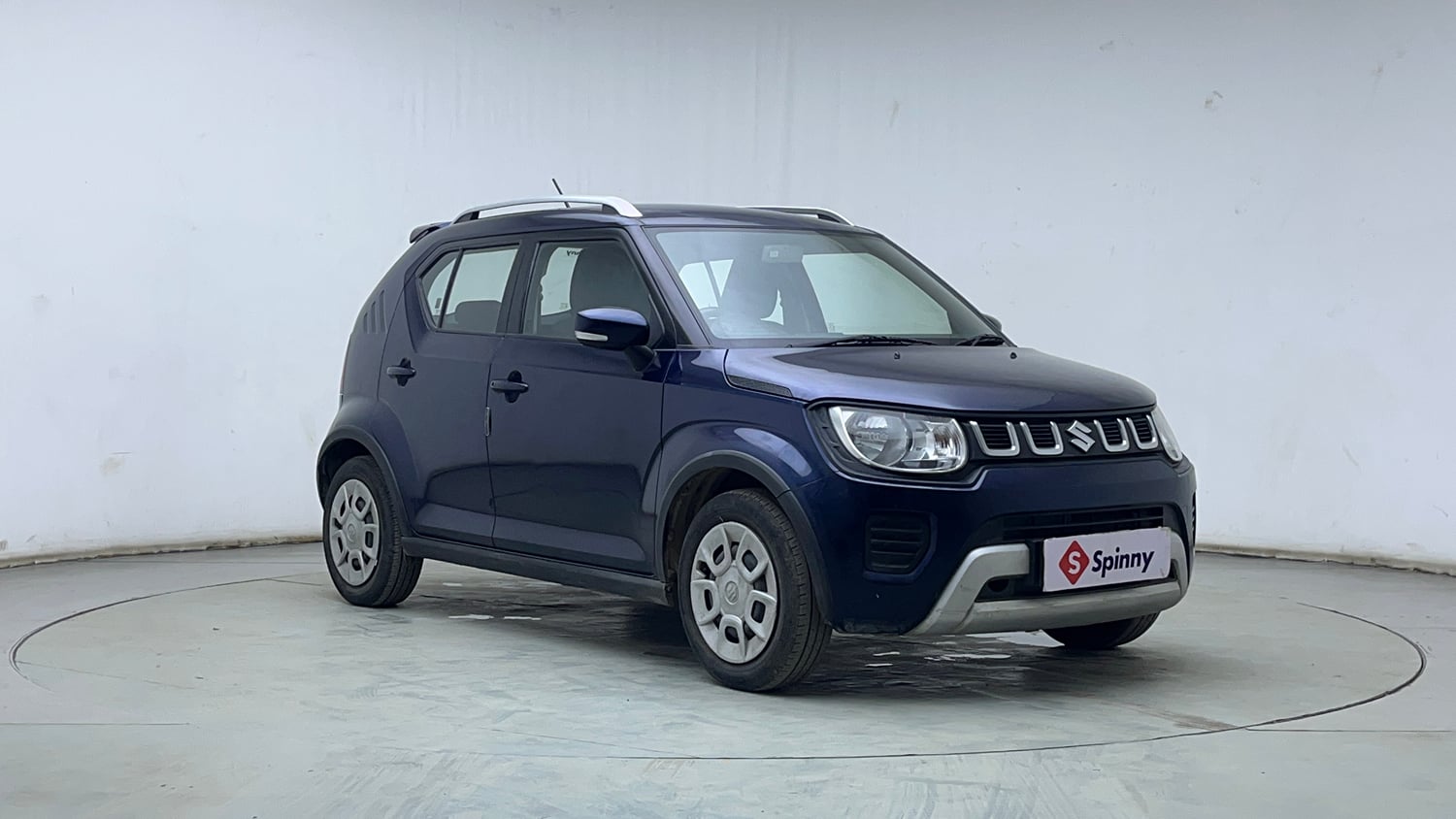 Used 2024 Maruti Suzuki Ignis Delta 1.2 MT Petrol Manual exterior RIGHT FRONT CORNER VIEW