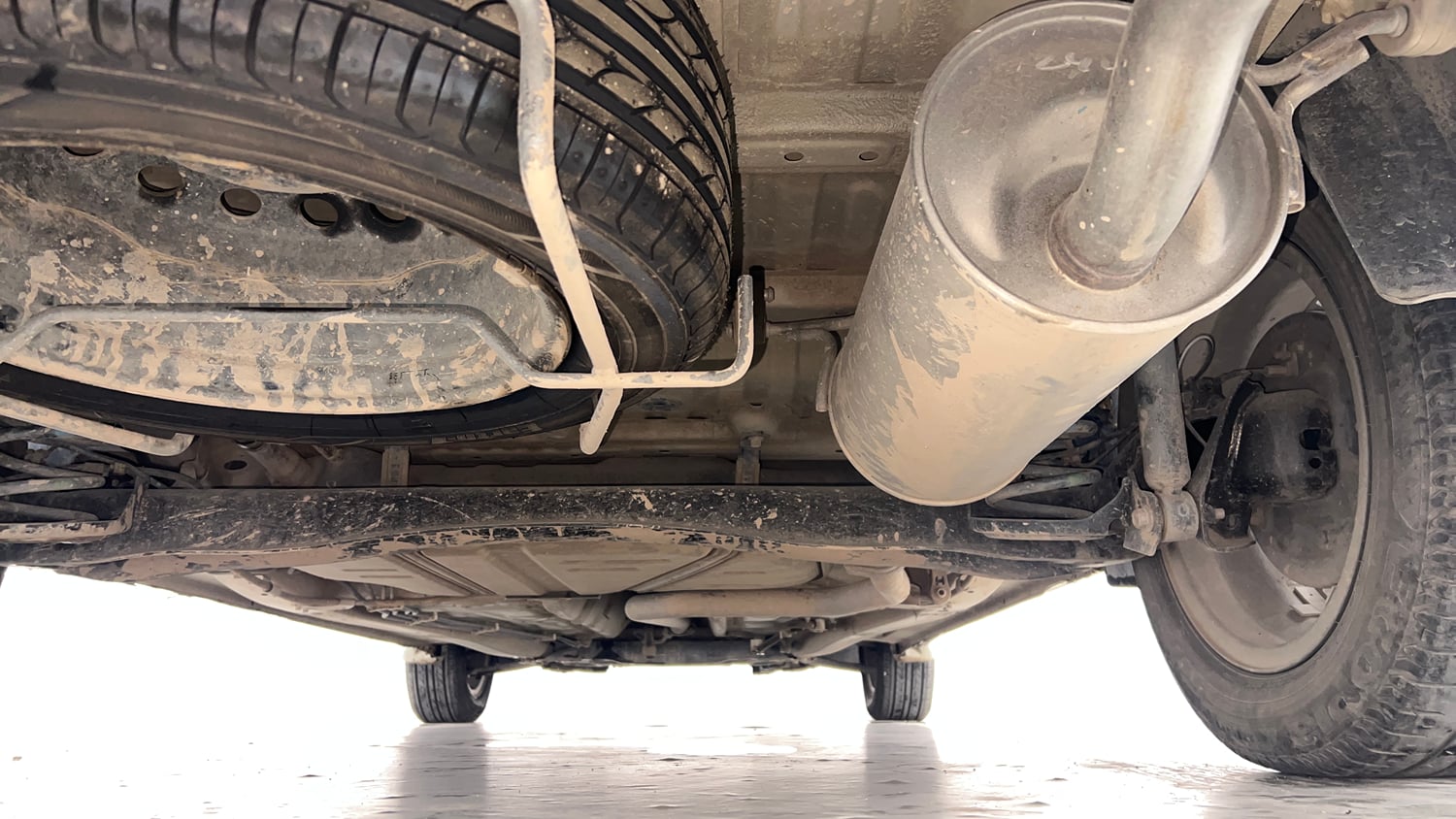 Used 2019 Maruti Suzuki Ertiga ZDi Plus 1.5 Diesel Diesel Manual extra REAR UNDERBODY VIEW (TAKEN FROM REAR)