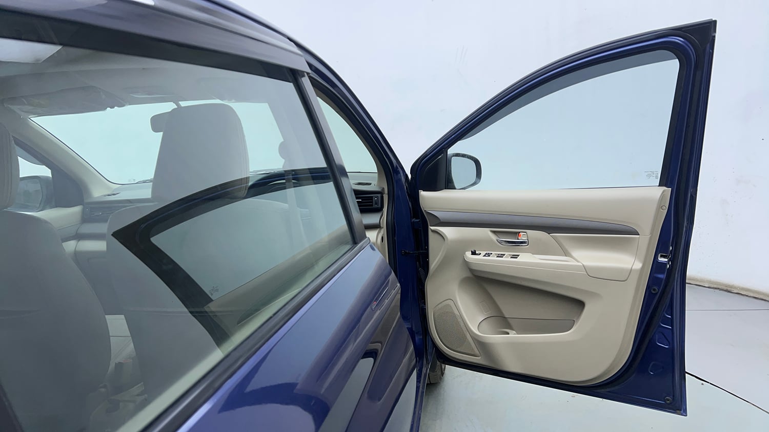 Used 2022 Maruti Suzuki New Ertiga VXi AT Petrol Automatic interior RIGHT FRONT DOOR OPEN VIEW