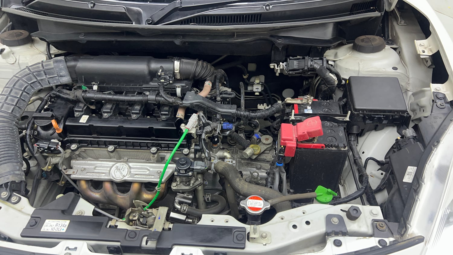 Used 2023 Maruti Suzuki Swift LXi Petrol Manual engine ENGINE LEFT SIDE VIEW