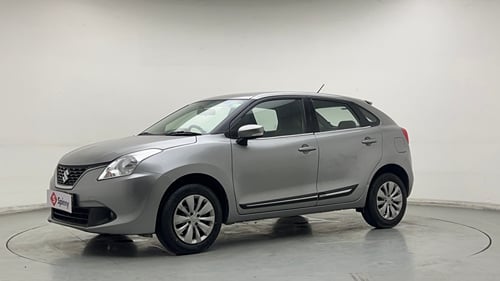 Used 2015 Maruti Suzuki Baleno Delta 1.2 Petrol Manual exterior LEFT FRONT CORNER VIEW