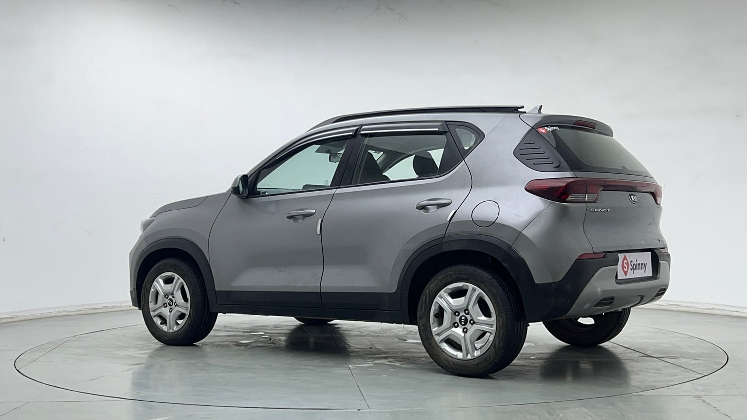 Used 2020 Kia Sonet HTX Plus 1.0 iMT Petrol Manual exterior LEFT REAR CORNER VIEW