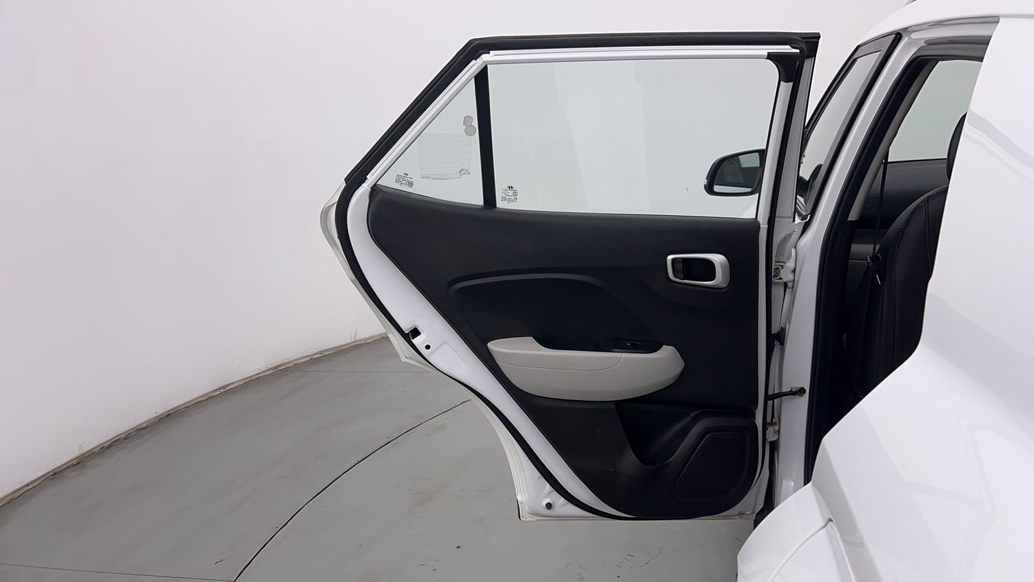 Used 2024 Hyundai Venue SX 1.2 Petrol Petrol Manual interior LEFT REAR DOOR OPEN VIEW