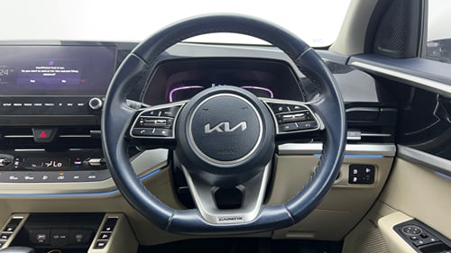 Used 2023 Kia Carens Luxury Plus 1.5 Diesel AT 7 STR Diesel Automatic interior STEERING VIEW