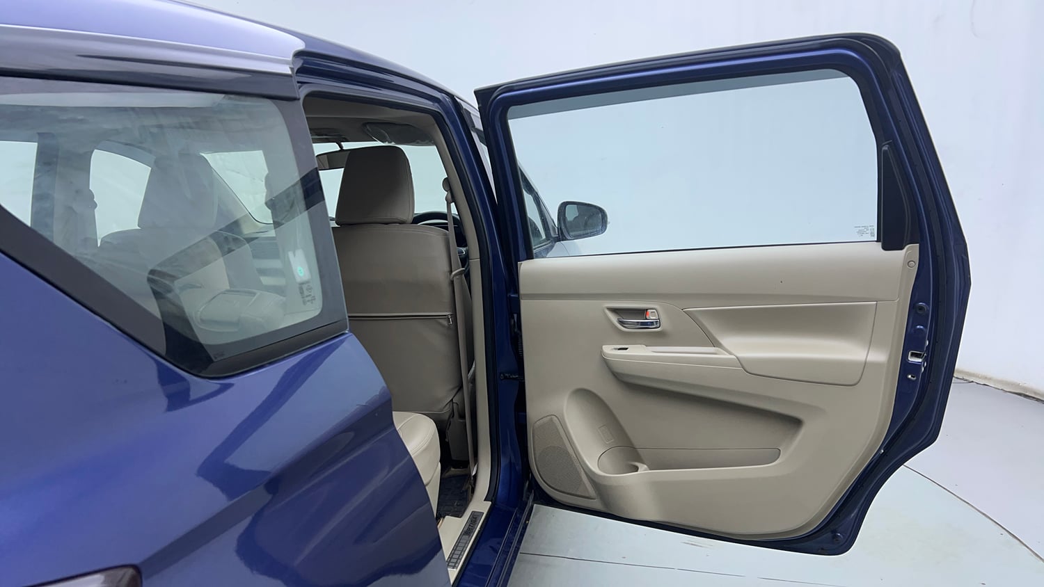 Used 2022 Maruti Suzuki New Ertiga VXi AT Petrol Automatic interior RIGHT REAR DOOR OPEN VIEW