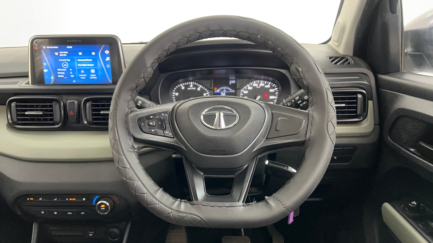 Used 2022 Tata Punch Adventure Rhythm Pack AMT Petrol Automatic interior STEERING VIEW