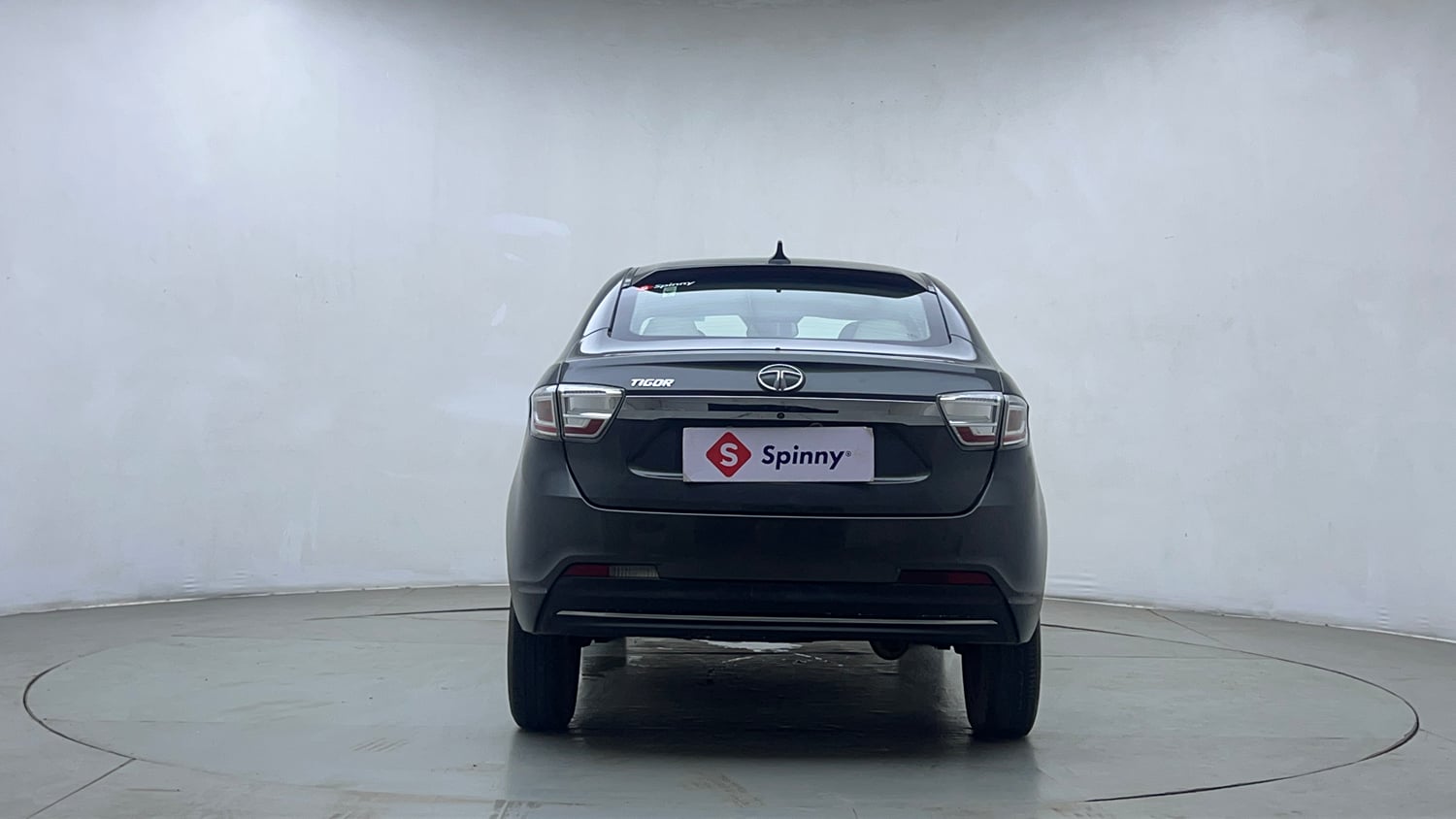 Used 2023 Tata Tigor XZA Plus Leatherette Pack Petrol Automatic exterior BACK VIEW