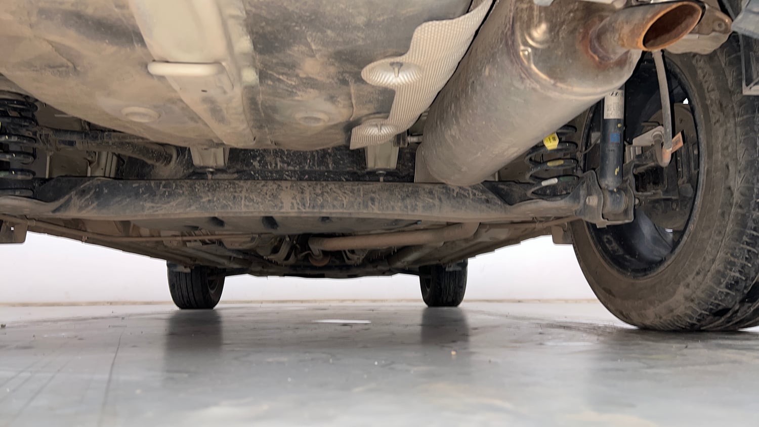 Used 2024 Hyundai Venue SX 1.2 Petrol Petrol Manual extra REAR UNDERBODY VIEW (TAKEN FROM REAR)