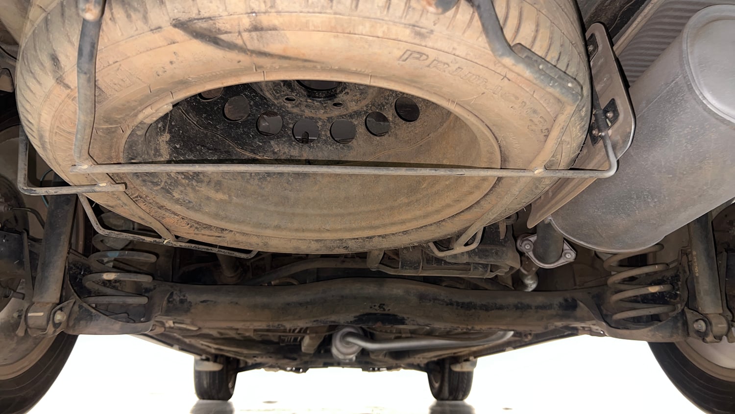 Used 2018 Honda BR-V V Petrol Petrol Manual extra REAR UNDERBODY VIEW (TAKEN FROM REAR)