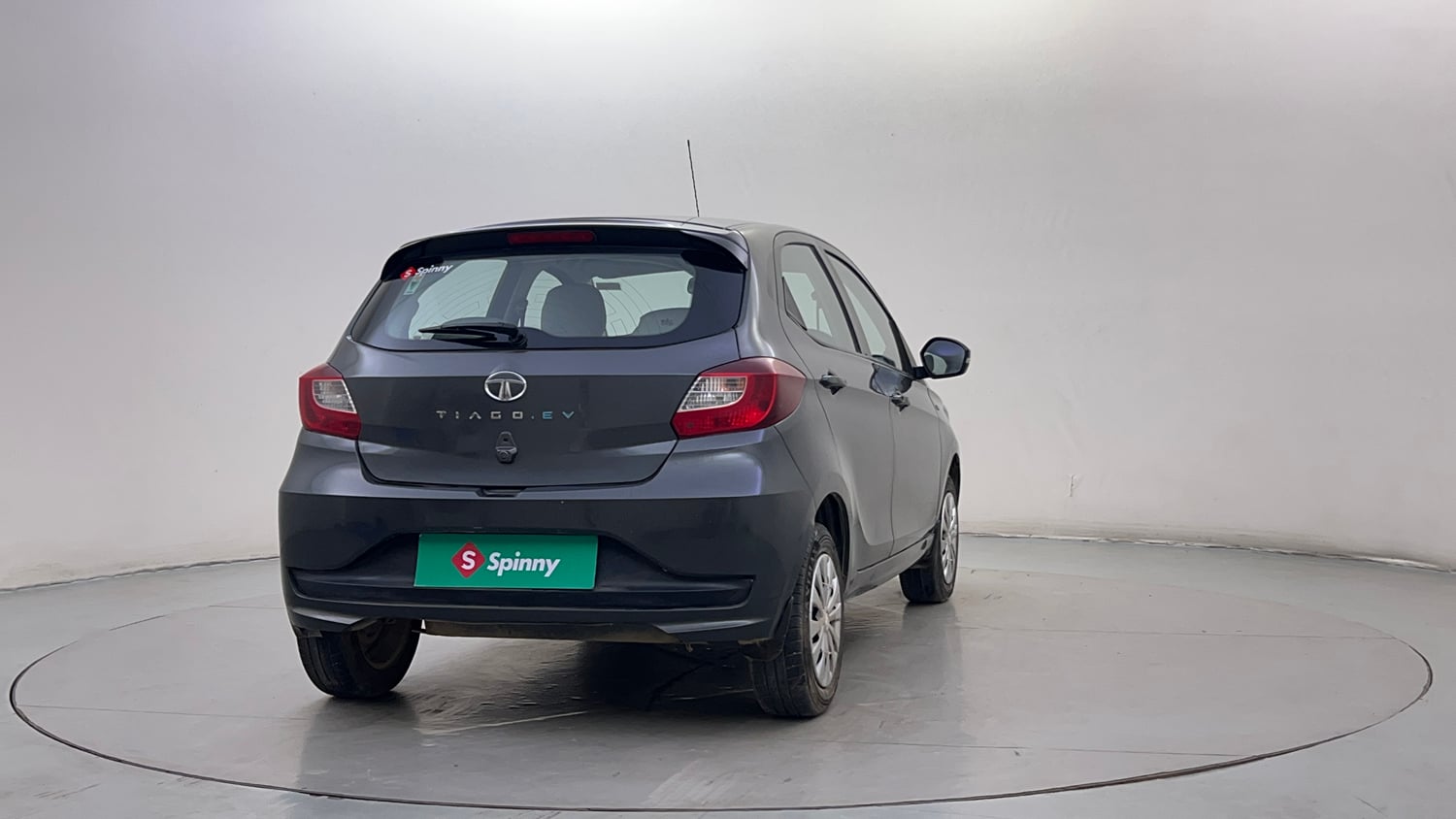 Used 2023 Tata Tiago EV XZ Plus Tech LUX Long Range Electric Automatic exterior RIGHT REAR CORNER VIEW