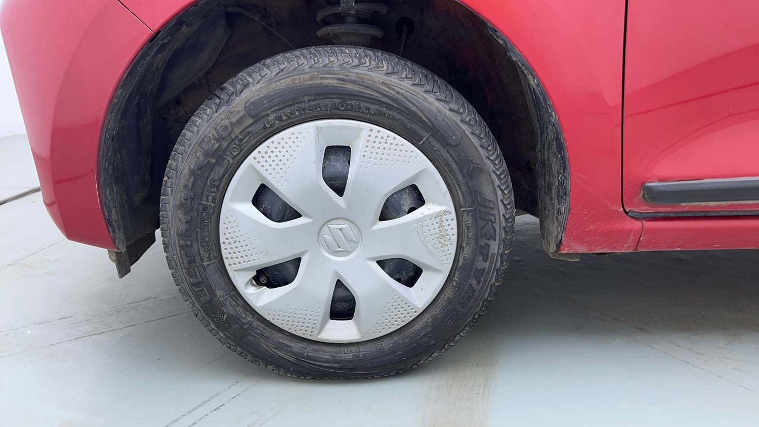 Used 2024 Maruti Suzuki Alto K10 VXi Plus AGS Petrol Automatic tyres LEFT FRONT TYRE RIM VIEW