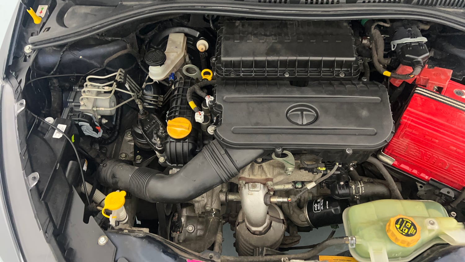 Used 2023 Tata Tigor XZ CNG Cng Manual engine ENGINE RIGHT SIDE VIEW