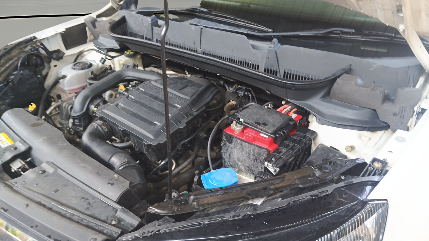 Used 2021 Skoda Kushaq Active 1.0 TSI MT Petrol Manual engine ENGINE LEFT SIDE VIEW