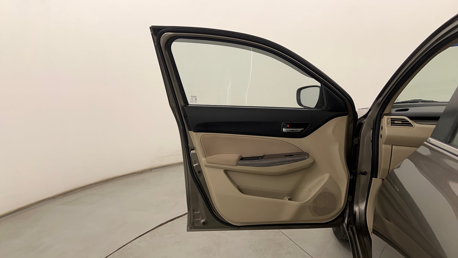 Used 2021 Maruti Suzuki Dzire ZXi AGS Petrol Automatic interior LEFT FRONT DOOR OPEN VIEW