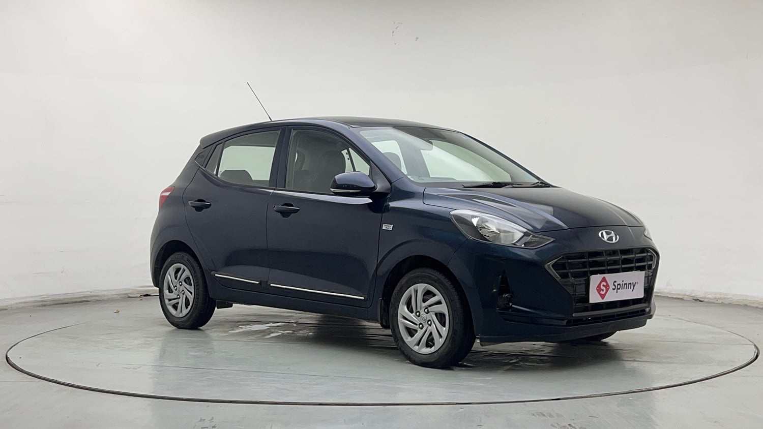 Used 2019 Hyundai Grand i10 Nios Magna AMT 1.2 Kappa VTVT Petrol Automatic exterior RIGHT FRONT CORNER VIEW