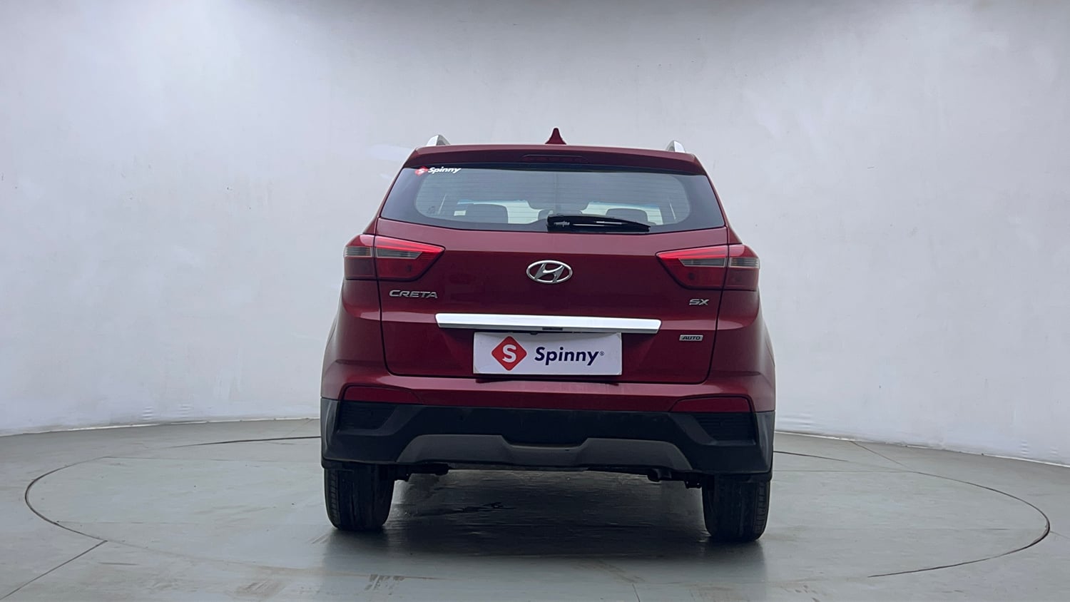 Used 2018 Hyundai Creta SX Plus 1.6 AT Petrol Petrol Automatic exterior BACK VIEW