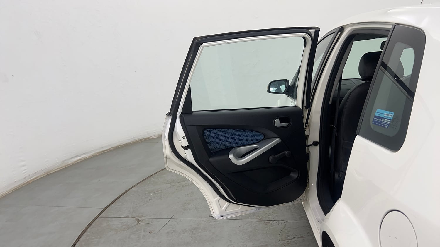 Used 2015 Ford Figo Duratec Petrol Titanium 1.2 Petrol Manual interior LEFT REAR DOOR OPEN VIEW
