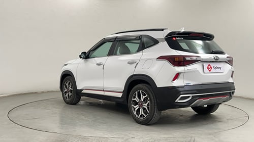 Used 2020 Kia Seltos GTX Plus AT 1.5 Diesel Diesel Automatic exterior LEFT REAR CORNER VIEW