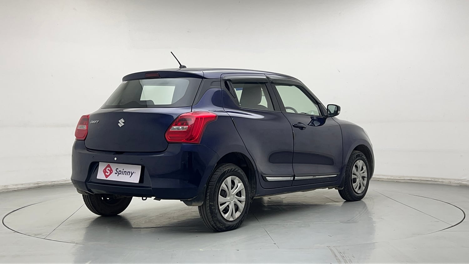 Used 2021 Maruti Suzuki Swift VXi Petrol Manual exterior RIGHT REAR CORNER VIEW