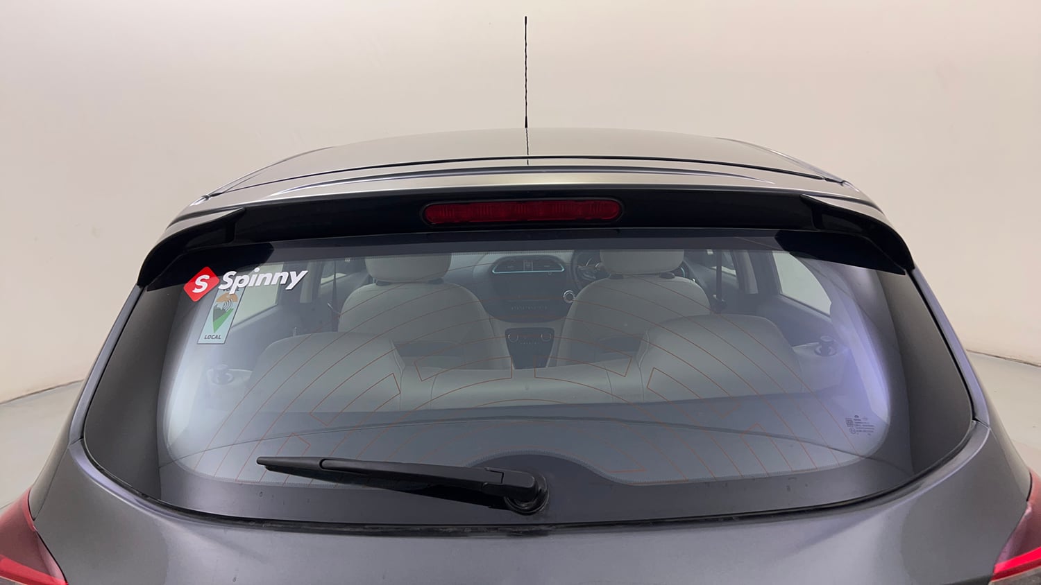 Used 2023 Tata Tiago EV XZ Plus Tech LUX Long Range Electric Automatic exterior BACK WINDSHIELD VIEW