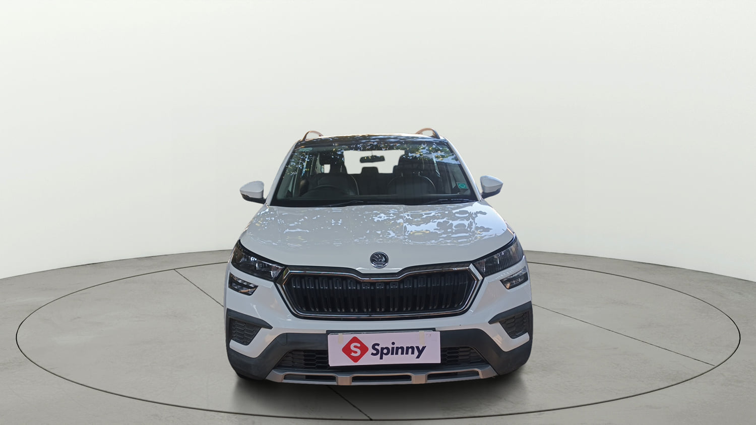 Used 2021 Skoda Kushaq Active 1.0 TSI MT Petrol Manual exterior FRONT VIEW