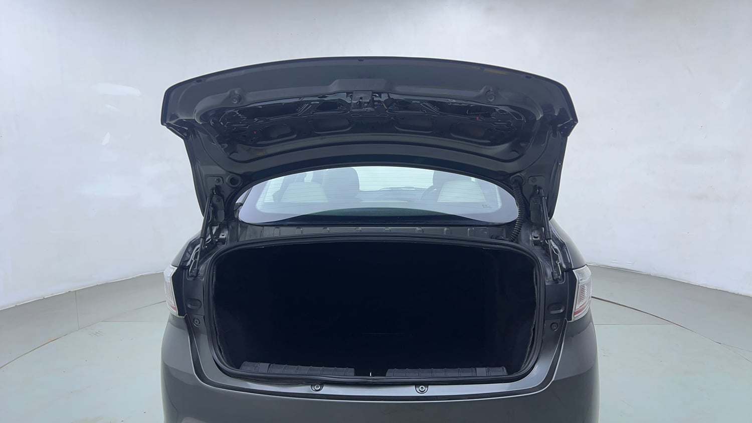 Used 2023 Tata Tigor XZA Plus Leatherette Pack Petrol Automatic interior DICKY DOOR OPEN VIEW