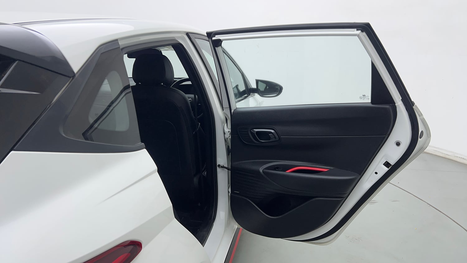 Used 2023 Hyundai i20 N Line N8 1.0 Turbo iMT Petrol Manual interior RIGHT REAR DOOR OPEN VIEW