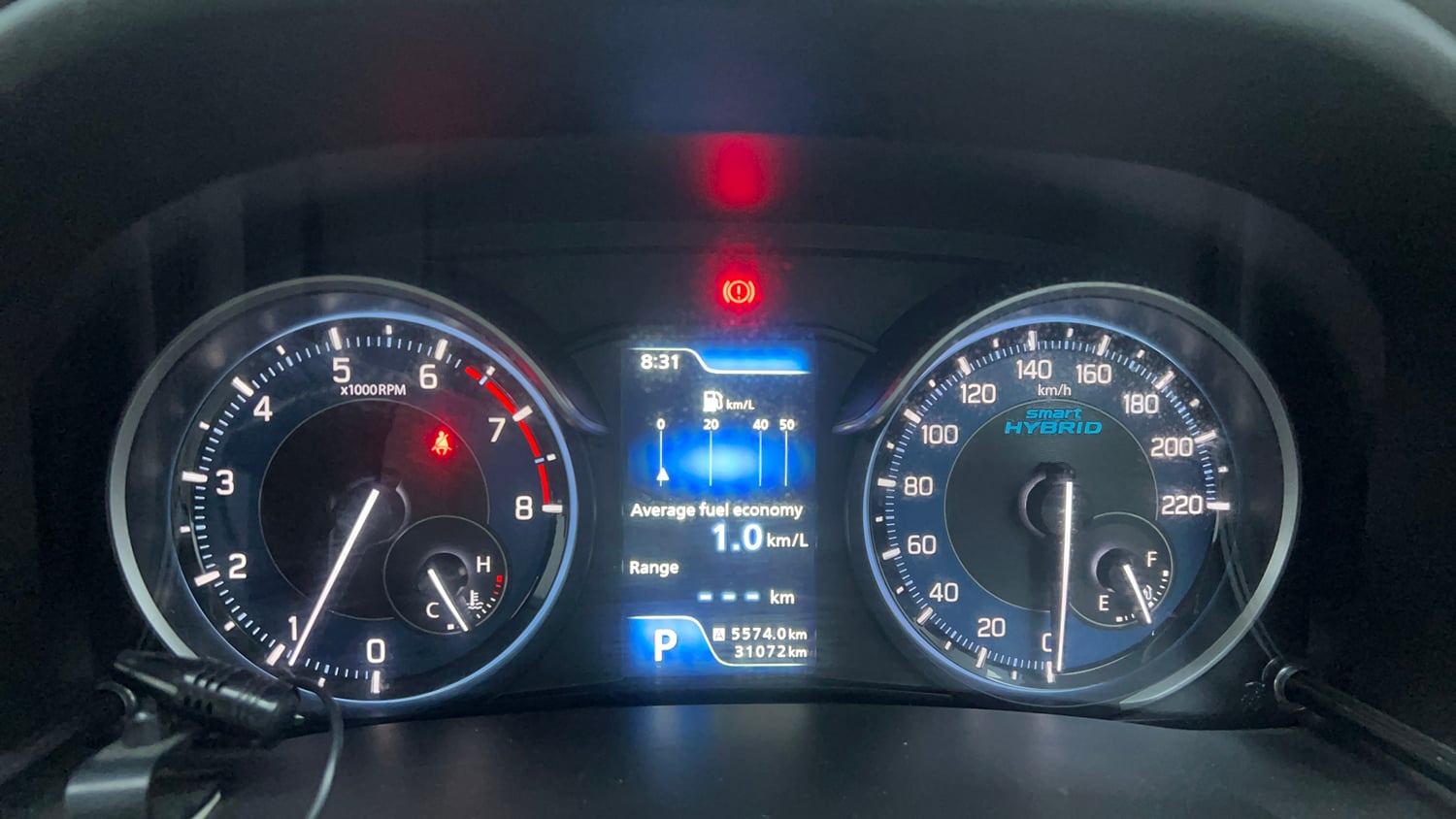 Used 2022 Maruti Suzuki New Ertiga VXi AT Petrol Automatic interior CLUSTERMETER VIEW