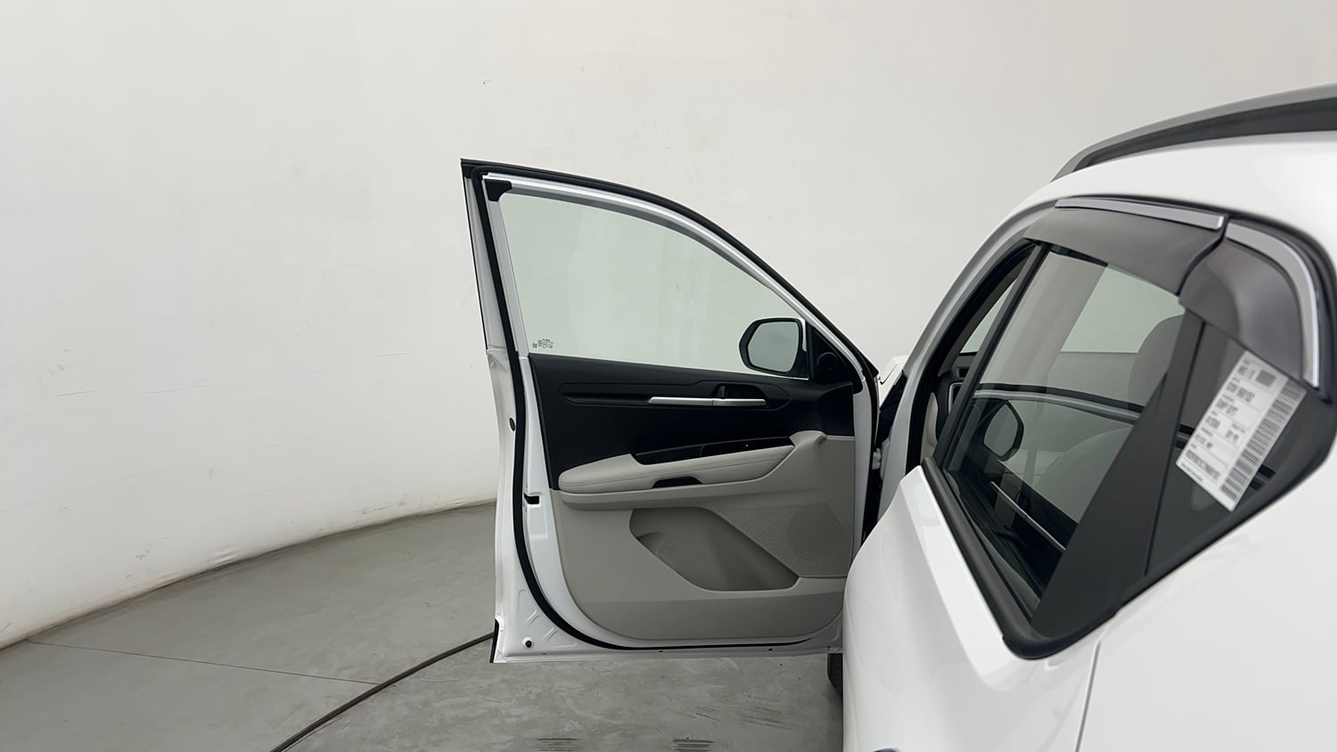 Used 2026 Kia Sonet HTK Plus 1.2 Petrol MT Petrol Manual interior LEFT FRONT DOOR OPEN VIEW