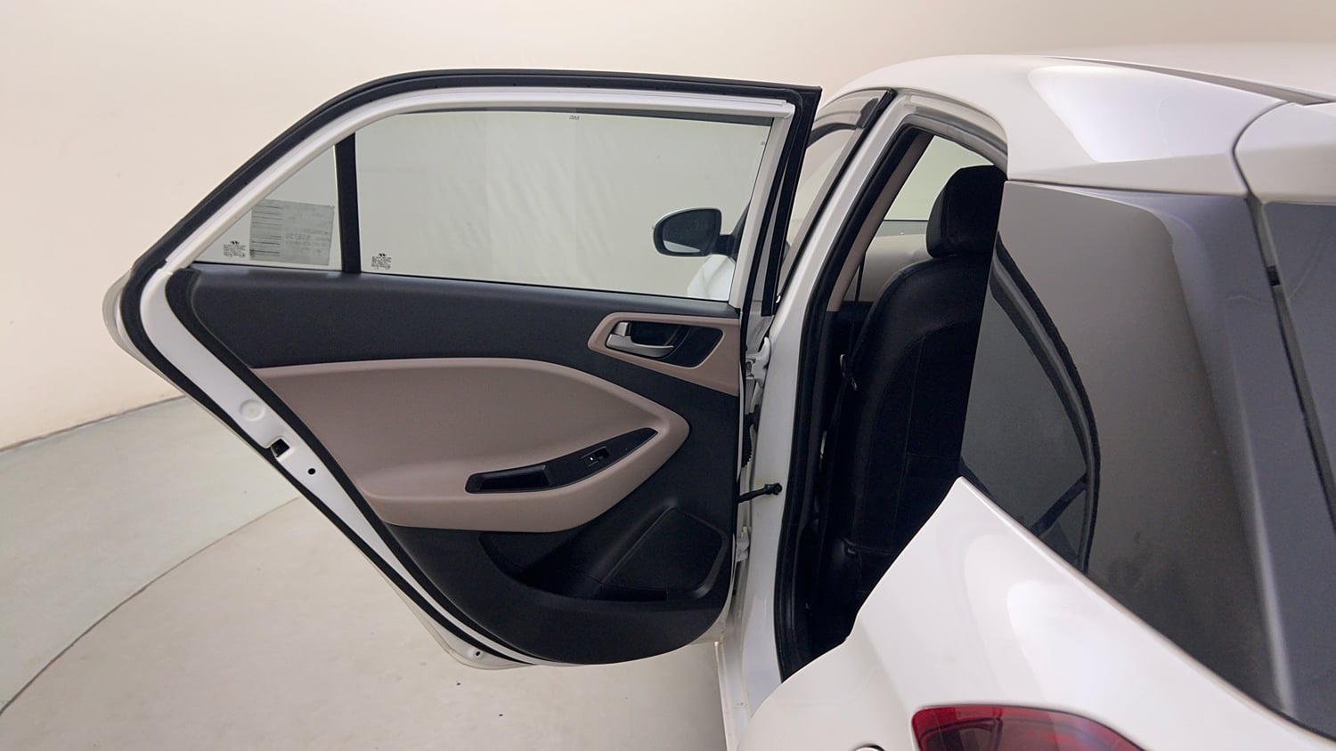 Used 2018 Hyundai Elite i20 Asta 1.2 Petrol Manual interior LEFT REAR DOOR OPEN VIEW
