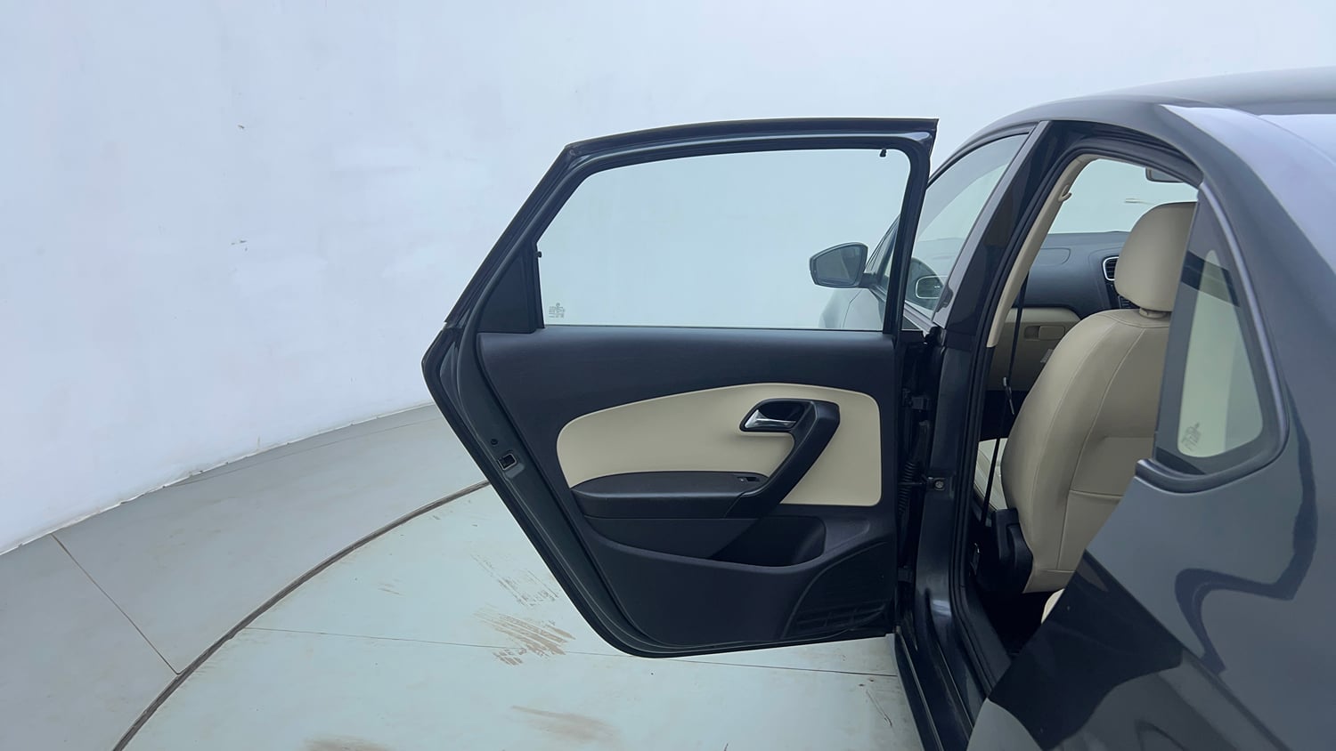 Used 2018 Skoda Rapid Style 1.6 MPI AT Petrol Automatic interior LEFT REAR DOOR OPEN VIEW