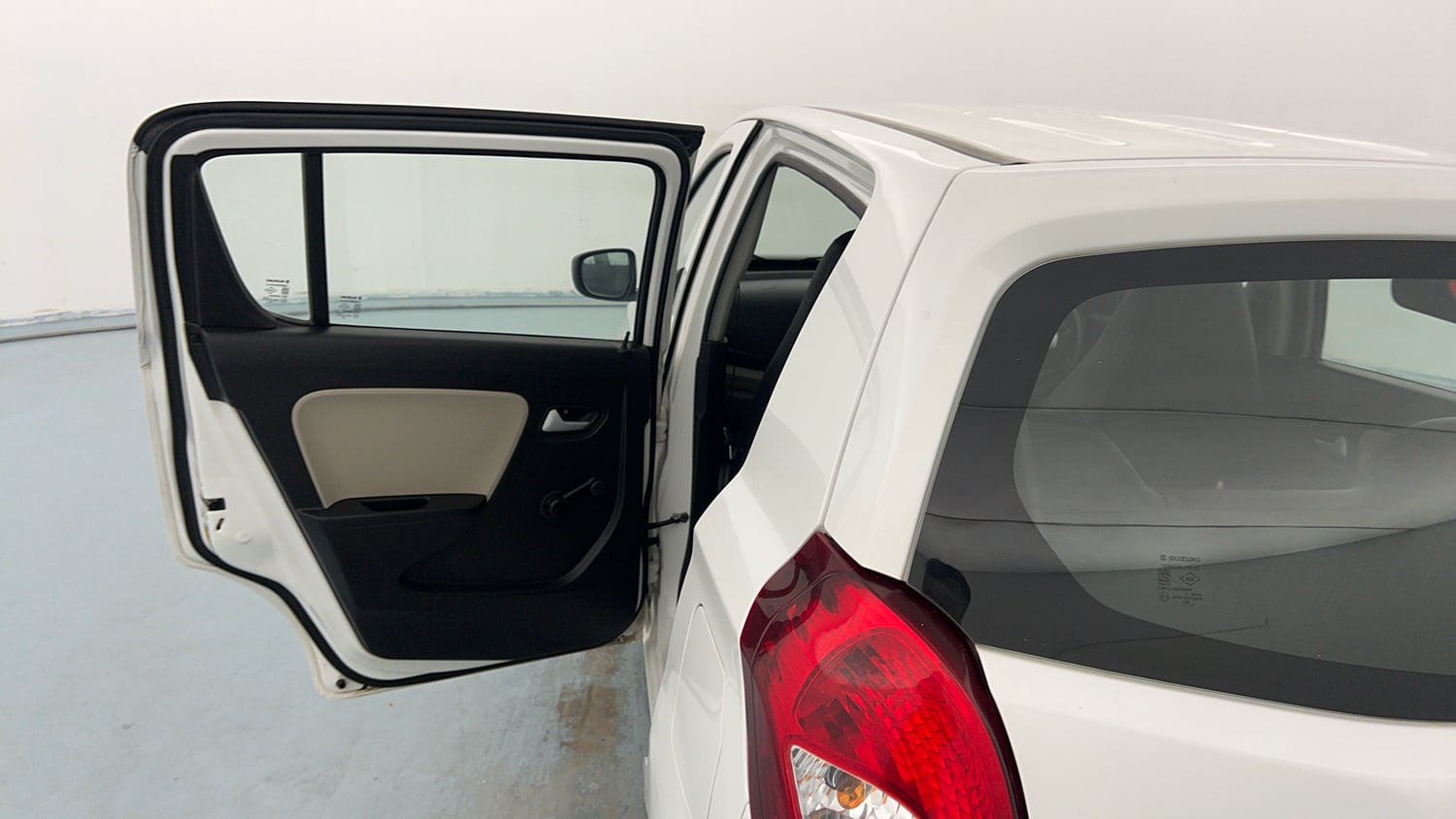 Used 2021 Maruti Suzuki Alto 800 VXi Petrol Manual interior LEFT REAR DOOR OPEN VIEW