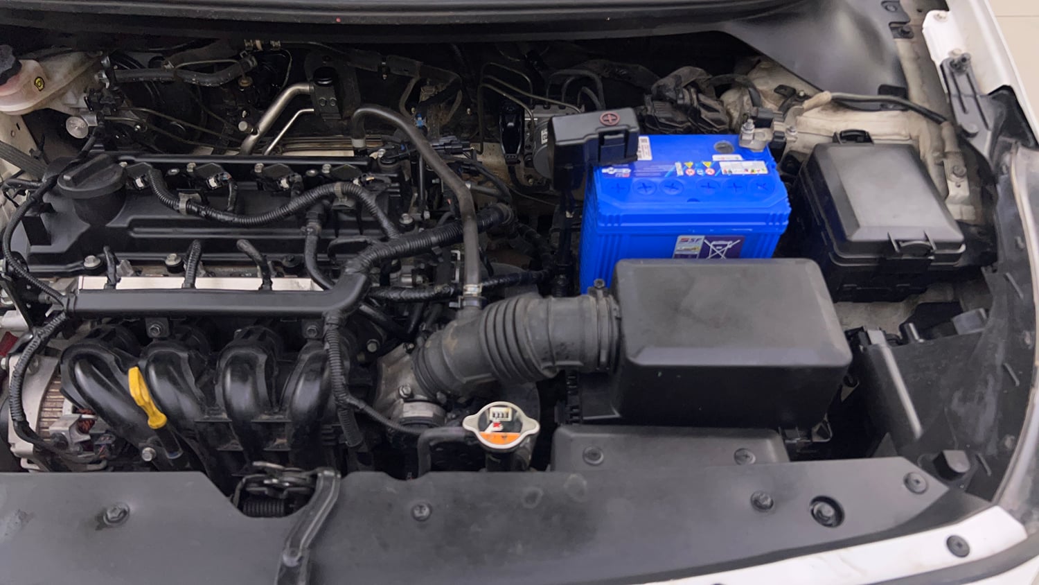 Used 2018 Hyundai Elite i20 Asta 1.2 Petrol Manual engine ENGINE LEFT SIDE VIEW