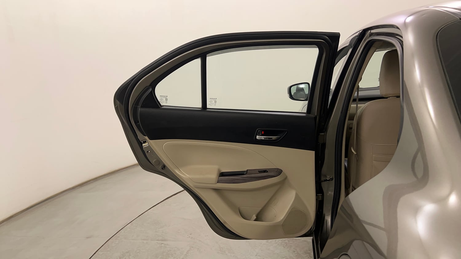 Used 2021 Maruti Suzuki Dzire ZXi AGS Petrol Automatic interior LEFT REAR DOOR OPEN VIEW