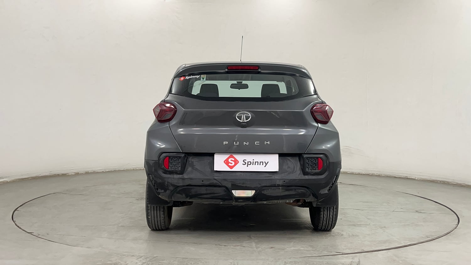 Used 2022 Tata Punch Adventure Rhythm Pack AMT Petrol Automatic exterior BACK VIEW