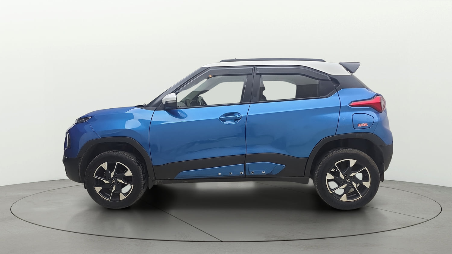 Used 2022 Tata Punch Creative Dual Tone Petrol Manual exterior LEFT SIDE VIEW