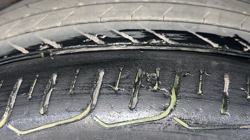 Used 2020 Hyundai Elite i20 Asta 1.2 (O) Petrol Manual tyres RIGHT REAR TYRE TREAD VIEW